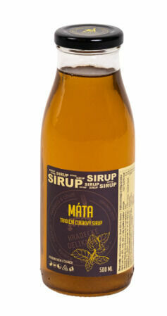 Hradecké delikatesy Mátový sirup 500ml porovnat ceny