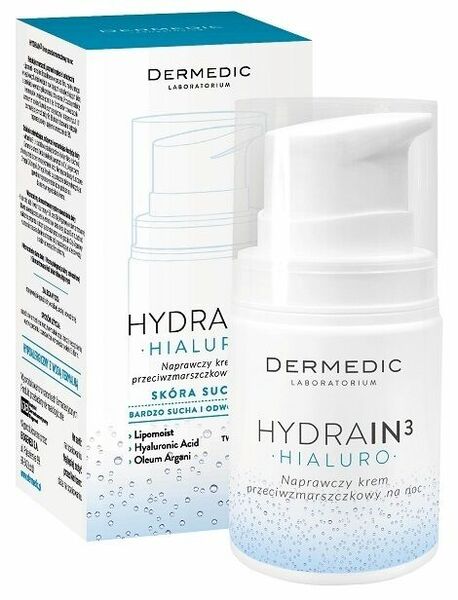 Dermedic Hydrain3 Hialuro pleť. krém noc hydr. 55g porovnat ceny