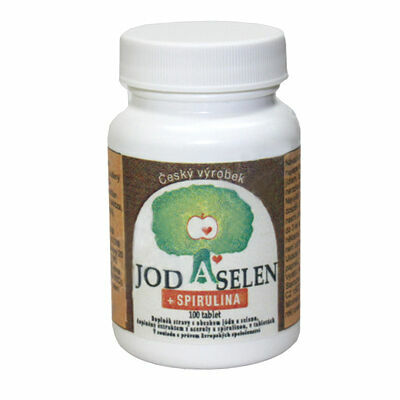 SunPharm  Jod-Selen+Spirulina tablety 100 Bolid porovnat ceny