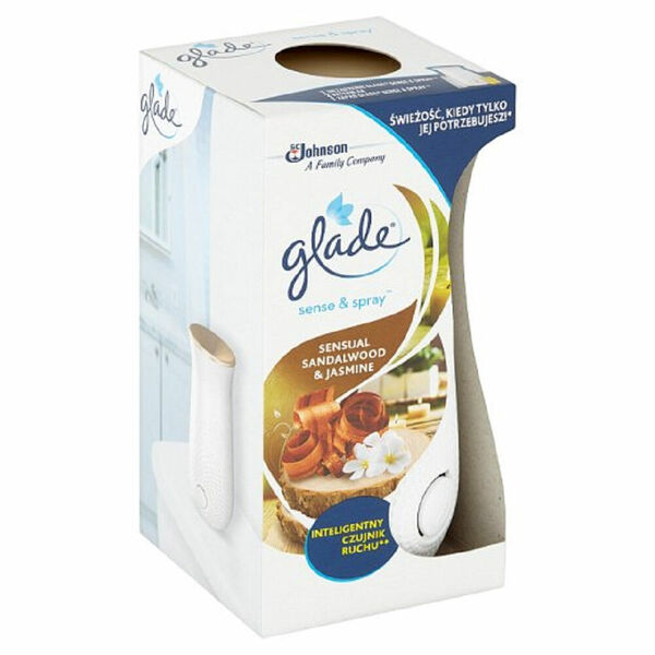 GLADE  by Brise Sense & Spray Santalové dřevo & jasmín z Bali automatický osvěžovač vzduchu 18 ml porovnat ceny