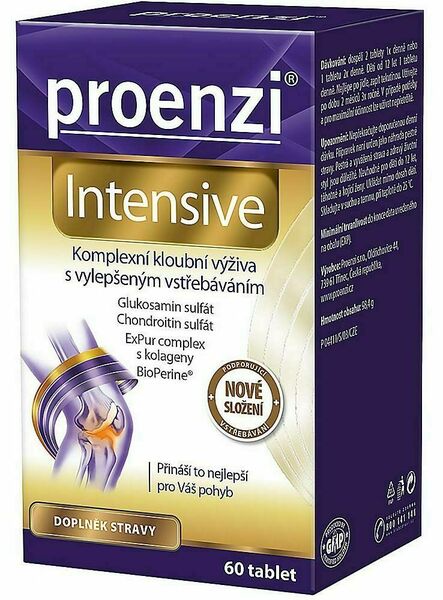 Proenzi Intensive 60 tablet porovnat ceny