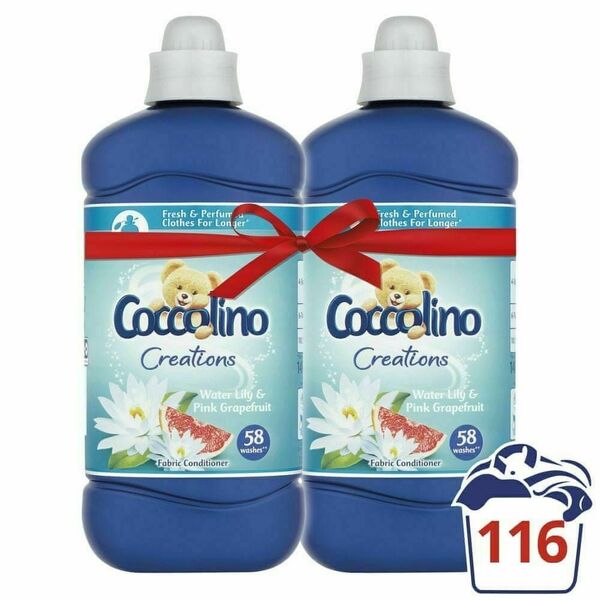 Coccolino Crations aviváž Water Lily & Pink Grapefruit 2x1,45l porovnat ceny