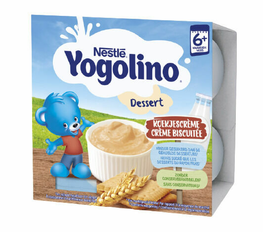 Nestlé Yogolino Mléčný dezert Sušenka 4x100g porovnat ceny