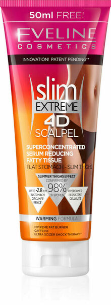 Eveline Cosmetics  Eveline Slim Extreme 4D Scalpel - Superkoncentrované sérum redukující tukové tkáně 250ml porovnat ceny