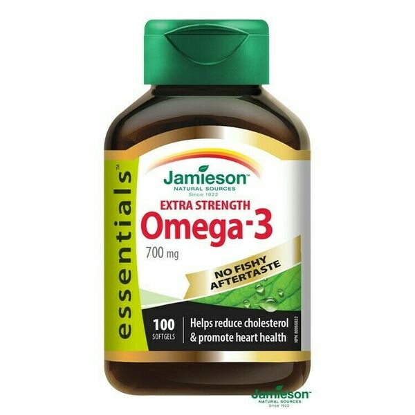 Jamieson Omega-3 EXTRA 700mg 100 kapslí porovnat ceny