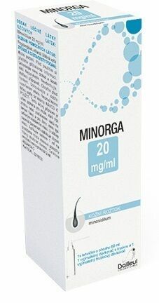 Minorga 20mg/ml kožní roztok 60ml porovnat ceny