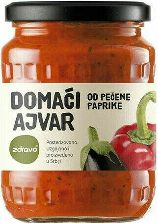 ZDRAVO Ajvar z pečené papriky 560g porovnat ceny