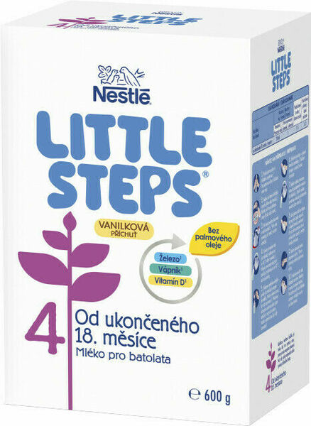 Nestlé Little Steps 4, Vanilková příchuť 600g porovnat ceny