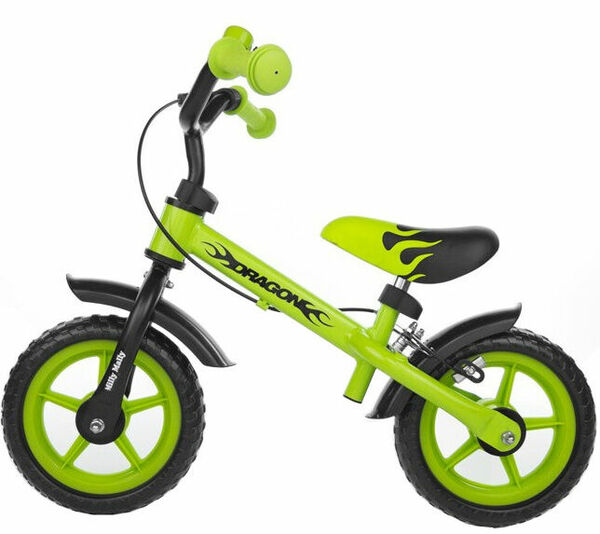 Milly Mally Dětské odrážedlo kolo Dragon s brzdou green porovnat ceny