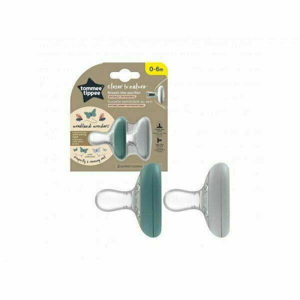 Tommee Tippee Šidítko silikon Natural Dragonfly 2ks 0-6m porovnat ceny