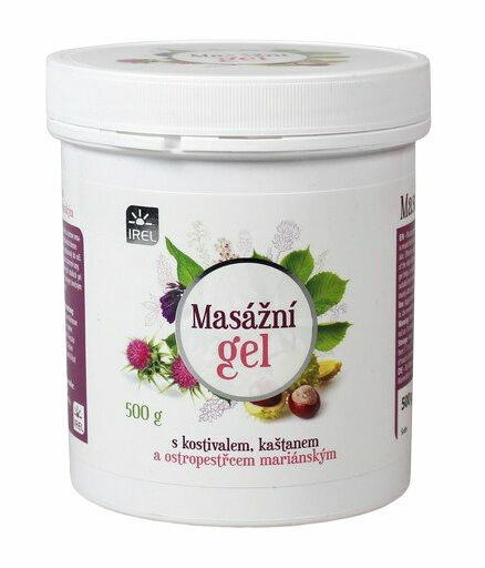 IREL Masážní gel s kostivalem a kaštanem 500g porovnat ceny