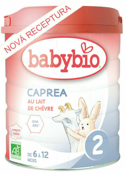 BABYBIO CAPREA 2 plnotučné kozí kojenecké bio mléko 800g porovnat ceny