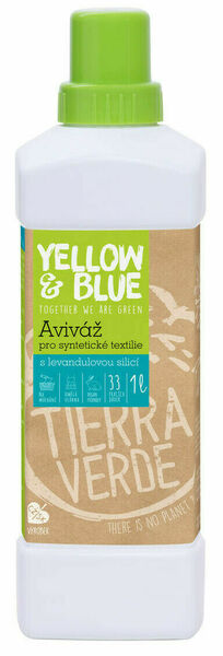 Yellow&Blue  Yellow and Blue Aviváž s levandulí pro zjemnění syntetického prádla 1l porovnat ceny
