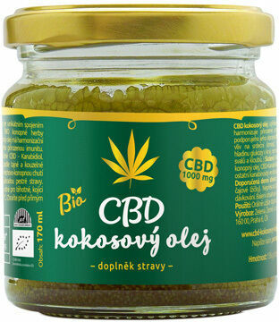 Zelená země CBD kokosový olej 1000mg/CBD porovnat ceny