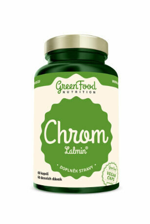 GreenFood Nutrition Chrom Lalmin 60cps porovnat ceny