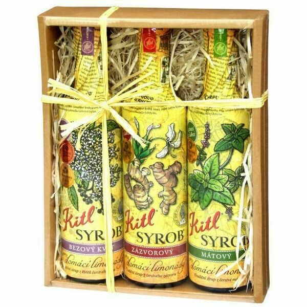 Kitl Syrob dárk.balení 3x500ml (Bez Zázvor Máta) porovnat ceny