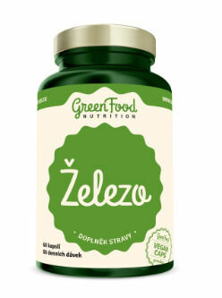 GreenFood Nutrition Železo 60cps porovnat ceny