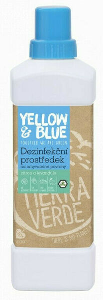 Yellow&Blue Dezinfekční prostředek na omyvatelné povrchy 1l porovnat ceny