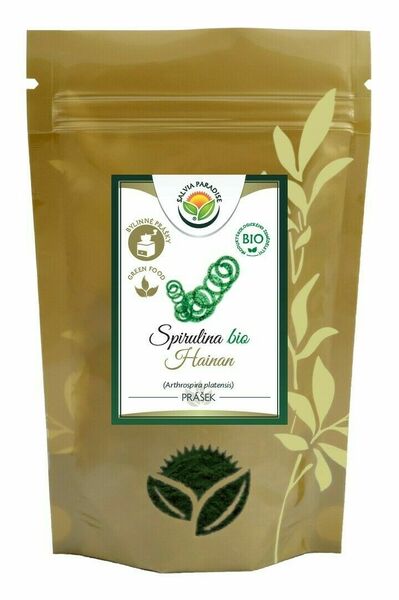 Salvia Paradise Spirulina 100% prášek BIO 250g porovnat ceny
