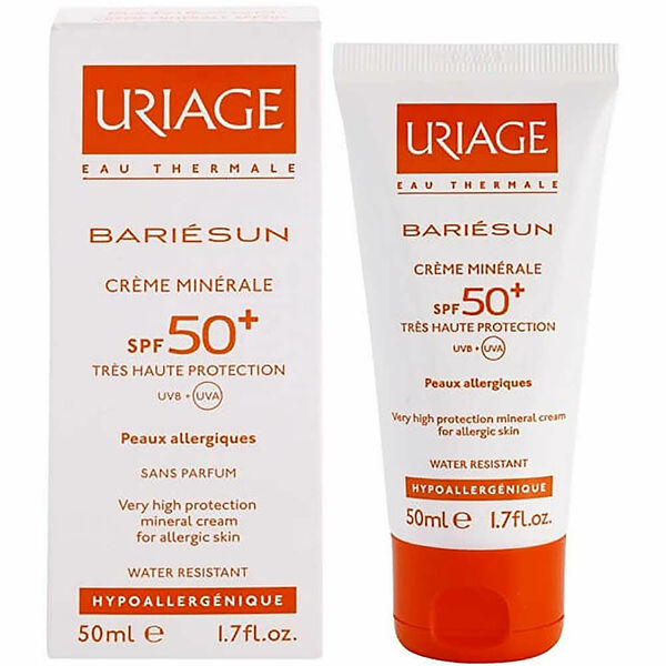 URIAGE Bariésun minerální ochranný krém na obličej a tělo SPF 50+ 50 ml porovnat ceny