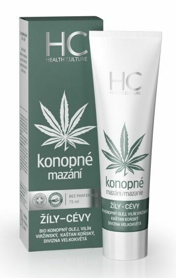 Health Culture konopné mazání žíly-cévy 75ml porovnat ceny
