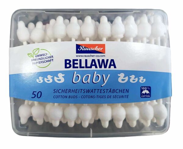 Lohmann&Rauscher  Vatové tyčinky Bellawa pro kojence 50ks porovnat ceny