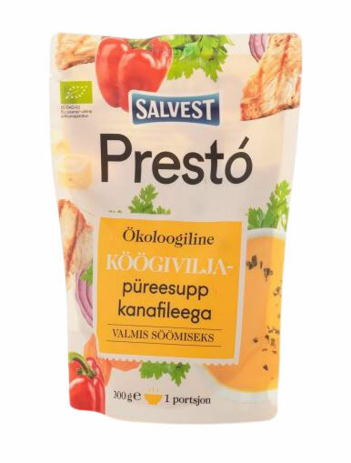 Salvest Prestó BIO Kuřecí prsíčka se zeleninovým pyré 300g porovnat ceny