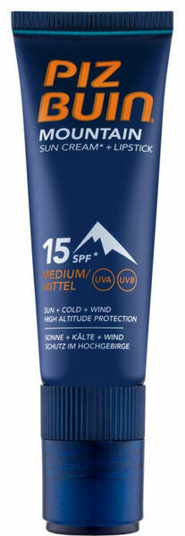 PIZ BUIN NEW SPF15 Moutain Ochranný krém a balzám 2v1 20ml porovnat ceny