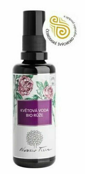 Nobilis Tilia Bio květová růžová voda 200ml sklo porovnat ceny