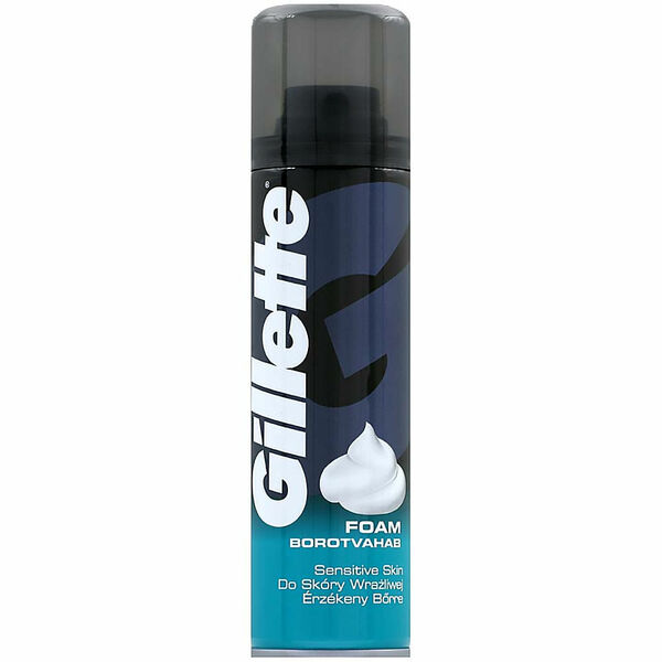 GILLETTE Classic Sensitive pánská pěna na holení 200 ml porovnat ceny