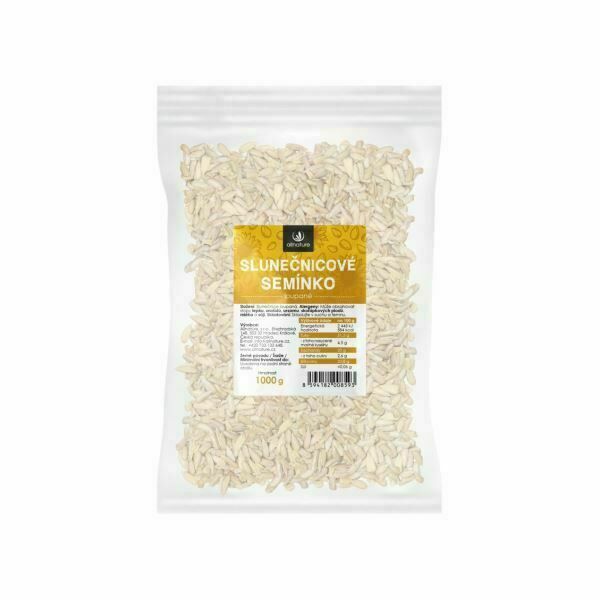 Allnature Slunečnicové semínko loupané 1000g porovnat ceny