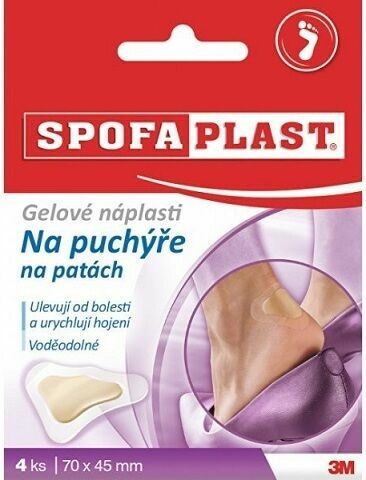3M Spofaplast 912 Gel.nápl.puchýře na patách 4ks porovnat ceny