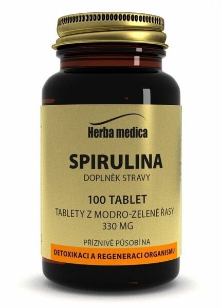 Herba medica Spirulina 330mg, 60 kapslí porovnat ceny