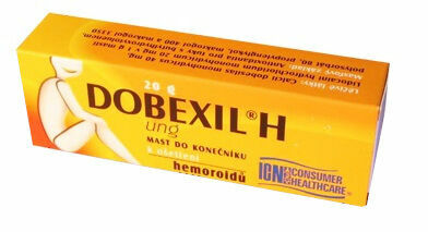 Dobexil H rektální mast 20g porovnat ceny