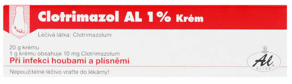 Clotrimazol AL 1% krém 20g porovnat ceny