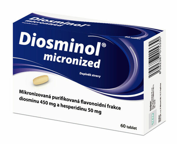 Diosminol micronized 60 tablet porovnat ceny
