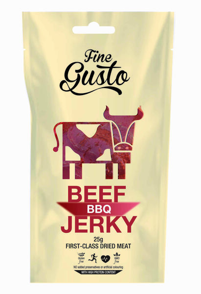 Fine Gusto Hovězí Jerky BBQ 25g porovnat ceny