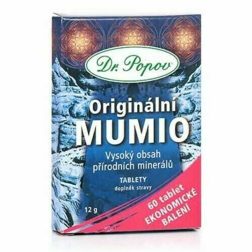 Dr.Popov Mumio 200mg tbl.60 porovnat ceny