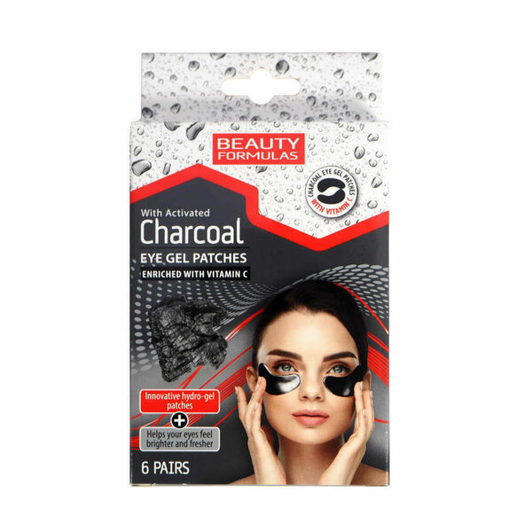 BeautyFormulas  Beauty Formulas Gelové náplasti pod oči s aktivním uhlím 6 párů porovnat ceny