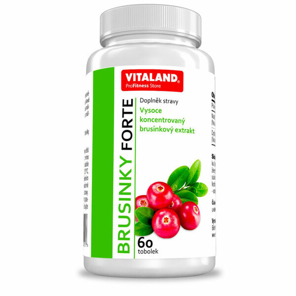 VITALAND Brusinky forte 60 tobolek porovnat ceny