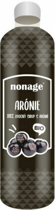 Nonage Bio aróniový ovocný sirup 330ml porovnat ceny