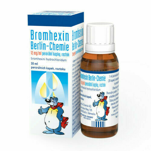 BROMHEXIN BERLIN-CHEMIE 12MG/ML perorální GTT SOL 30ML porovnat ceny
