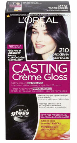 ĽOréal Paris Casting Crème Gloss 210 Modročerná porovnat ceny