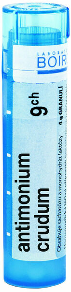 Boiron  Antimonium Crudum CH9 granule 4g porovnat ceny