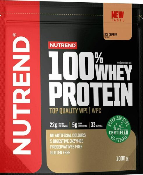 Nutrend 100% Whey Protein ledová káva 1000g porovnat ceny