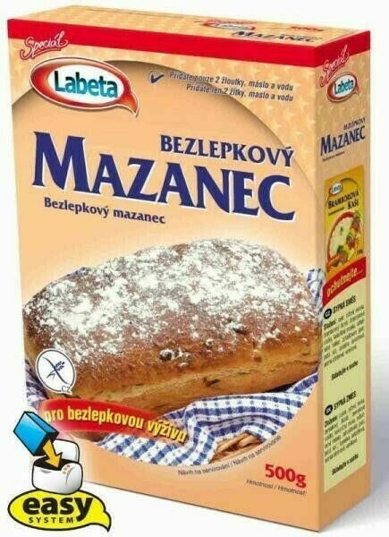 Labeta Bezlepkový mazanec 500g porovnat ceny