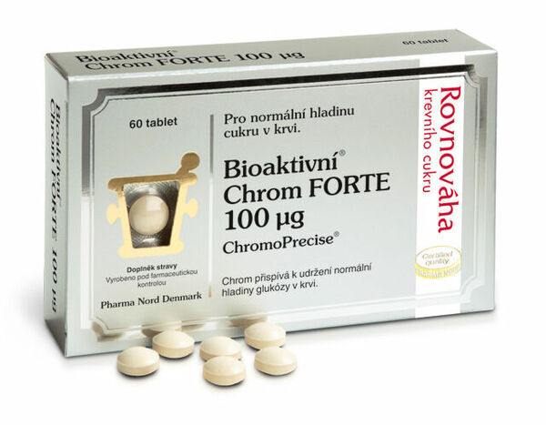 Bioaktivní Chrom FORTE 100μg 60 tablet porovnat ceny