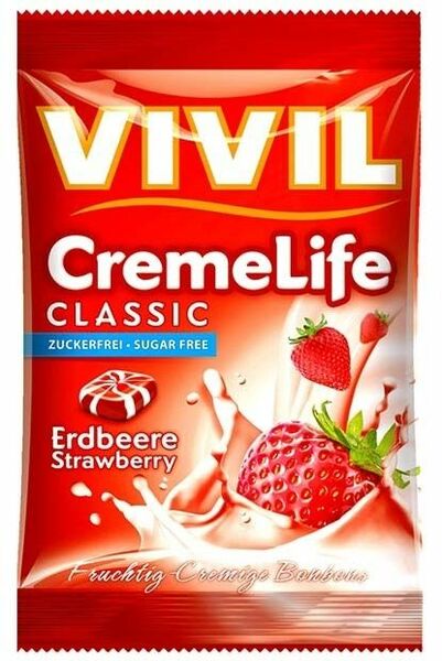 Vivil Creme life jahoda bez cukru 110g porovnat ceny