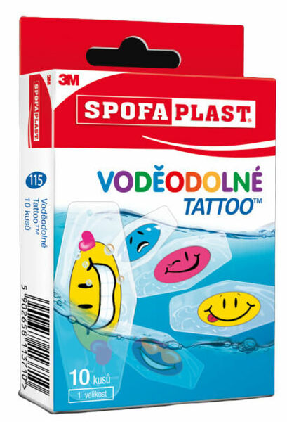 3M Spofaplast Voděodolné Tattoo 10ks porovnat ceny