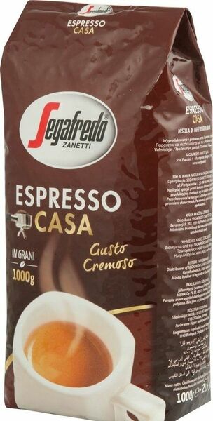 Segafredo Casa zrnková káva 1000g porovnat ceny